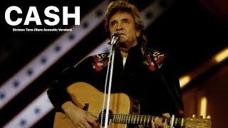 Johnny Cash - Sixteen Tons (Rare Acoustic Version)