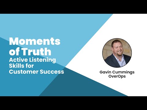 Gavin Cummings: Active Listening Skills for Customer Success