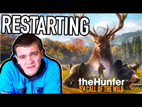 I HAD TO RESTART COMPLETELY! Hunter Call of the Wild Ep.14 - Kendall Gray