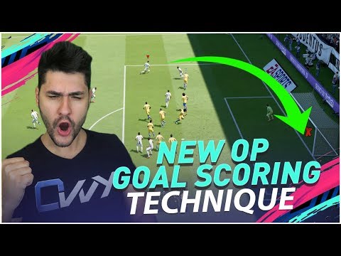 NEW OVERPOWERED WAY TO SCORE GOALS in FIFA 19 - ALMOST IMPOSSIBLE TO DEFEND TECHNIQUE !!!