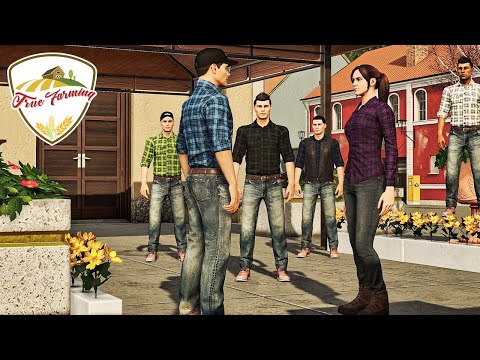 LS19 True Farming #1227 - Wir HEIRATEN! Alle DORFBEWOHNER an der KIRCHE! - Farming Simulator 19