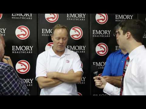 Bleezy Interviews Hawks Coach Mike Budenholzer
