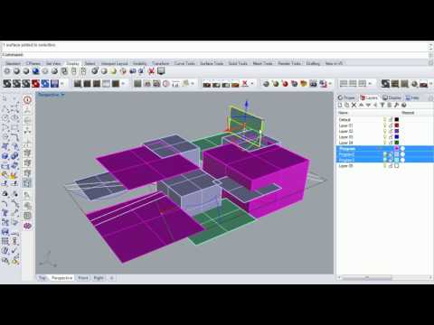 95 - Rhino - 3-Dimensionalising the Diagram into Volumetric Massing