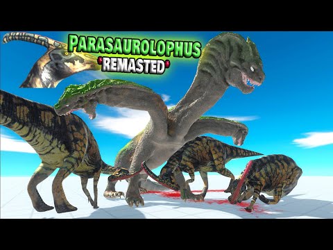 Remastered Parasaurolophus Trio vs Every Unit - Animal Revolt Battle Simulator