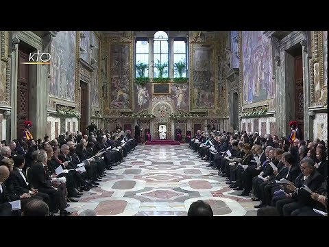 Voeux du Pape François au Corps diplomatique