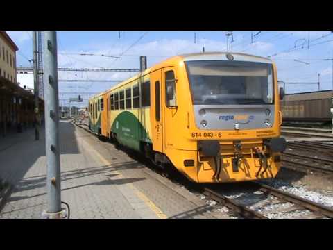 ČD 814 043 - Odjezd Os 8359 - Jihlava