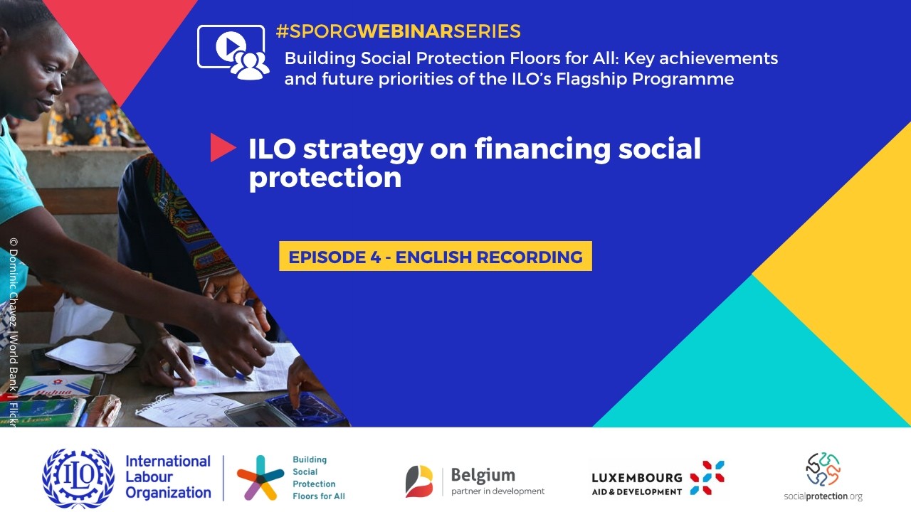 ILO strategy on financing social protection
