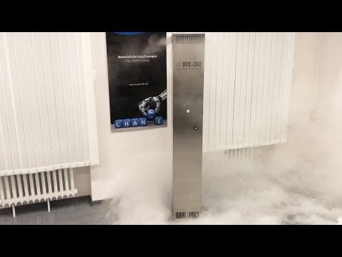 UVC-300 Luftentkeimer - Luftdesinfektion/ Luftstrom-Simulation Supertek WLT -made in Emden-