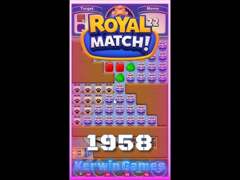 Royal Match Level 1958 - No Boosters Gameplay