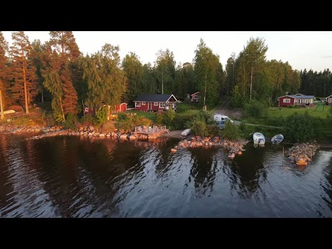 Svenskt Midsommarfirande i Hälsingland ☀️ #dronevideo #midsommar