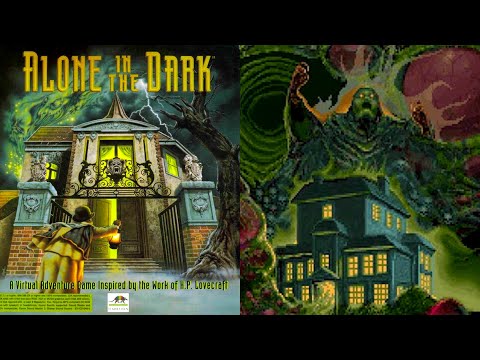 Alone In The Dark (Original) - Full Playthrough (PC - 1992)
