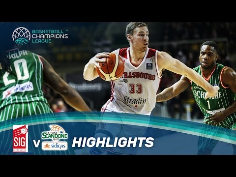 SIG Strasbourg v Sidigas Avellino - Highlights - Basketball Champions League