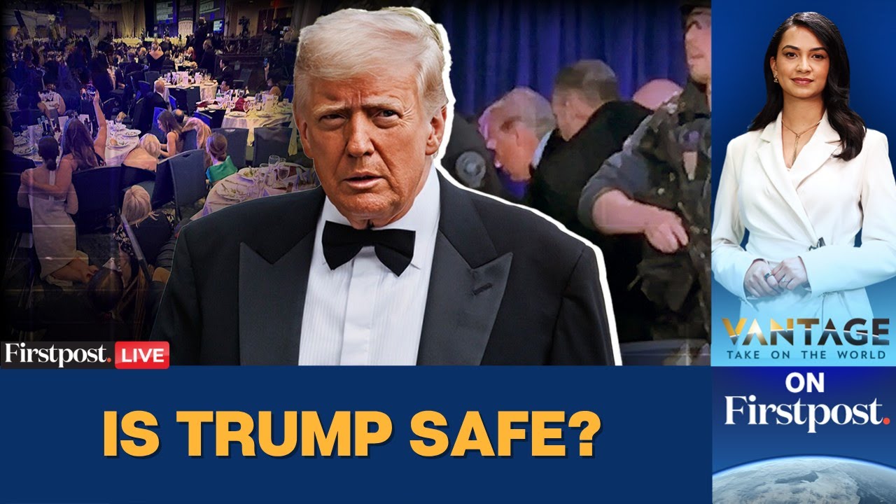 LIVE | Trump’s Security Under Question After Washington Shooting | Vantage on Firstpost