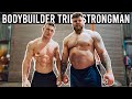 BODYBUILDER TRIES STRONGMAN ft.MattDoesFitness