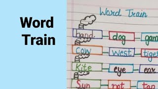 Word Train || #OM STUDIES