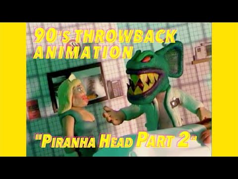 90s Homemade Animation "Piranha Head Part 2" - OFFAnimation.com