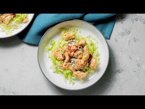 Keto Chicken Parmesan Recipe [with Low-Carb Cabbage Pasta]