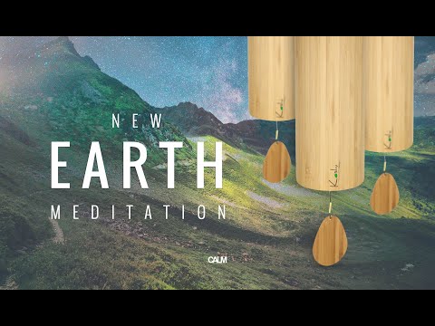 New Earth - Beautiful Koshi Wind Chimes Healing Spring Meditation 432hz