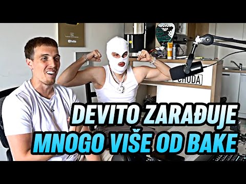 DEVITO ZARAĐUJE VIŠE OD BAKE - CHODA X DEVITO 24H LIVE