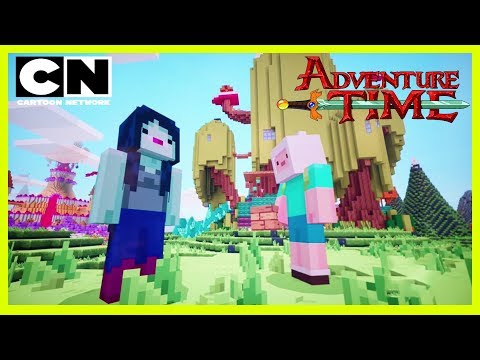 Adventure Times Cartoon - Adventure Time New Episode - Crossover Minecraft On Adventure Time - Best of Adventure Time Cartoon
