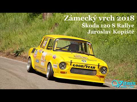 Škoda 120 S Rallye - Jaroslav Kopiště - Zámecký vrch 2018 - Náměšť nad Oslavou