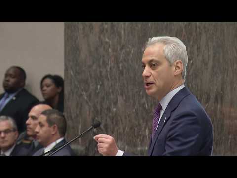 Mayor Rahm Emanuel Delivers 2018 Budget Address