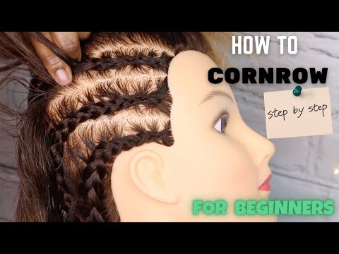 How to Cornrow for Beginners, Step-by-Step | Part 1 of...