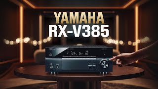 Video thumbnail for Yamaha RX-V385 AV Receiver Review – Best Budget 5.1 Channel Receiver in 2025! by BYSIGHT