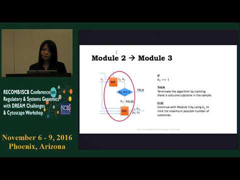 Best Performer Talk: Subclonal reconstruction from tumor genomic... - Kaiyi Zhu - RECOMB/RSG 2016