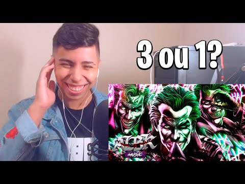REACT Rap dos 3 Coringas (Batman) – UMA GRANDE PIADA | ALBK 20