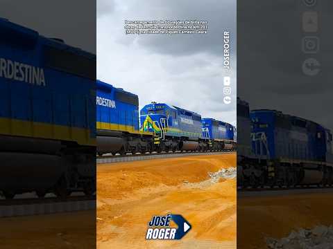 Descarregamento de brita nas obras da #transnordestina em #piquetcarneiro #ceará #viral #fy #shorts