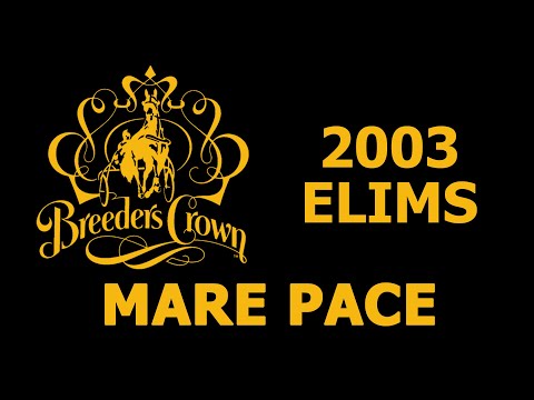 2003 Breeders Crown Elims - Bunny Lake - Mare Pace