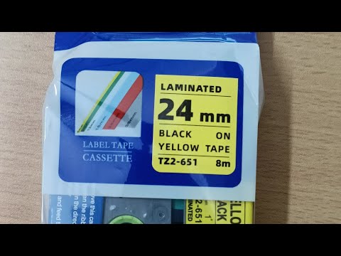 TZ2-651 BROTHER LABEL TAPES