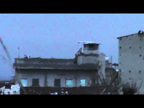 اقتحام مقاتلي كتيبة الزبير بن العوام لنقاط قوات النظام في حاجز حصرايا في ريف حماة