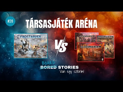 Társasjáték aréna: Fagyosrév  vs. Homályrév(ek)  #28 - Board Stories | The GiftForge Podcast