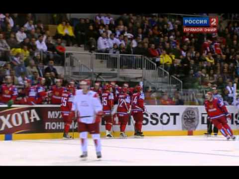 2nd Goal ZINOVIEV Sergei (Russia - Denmark) World Championship 5/05/11