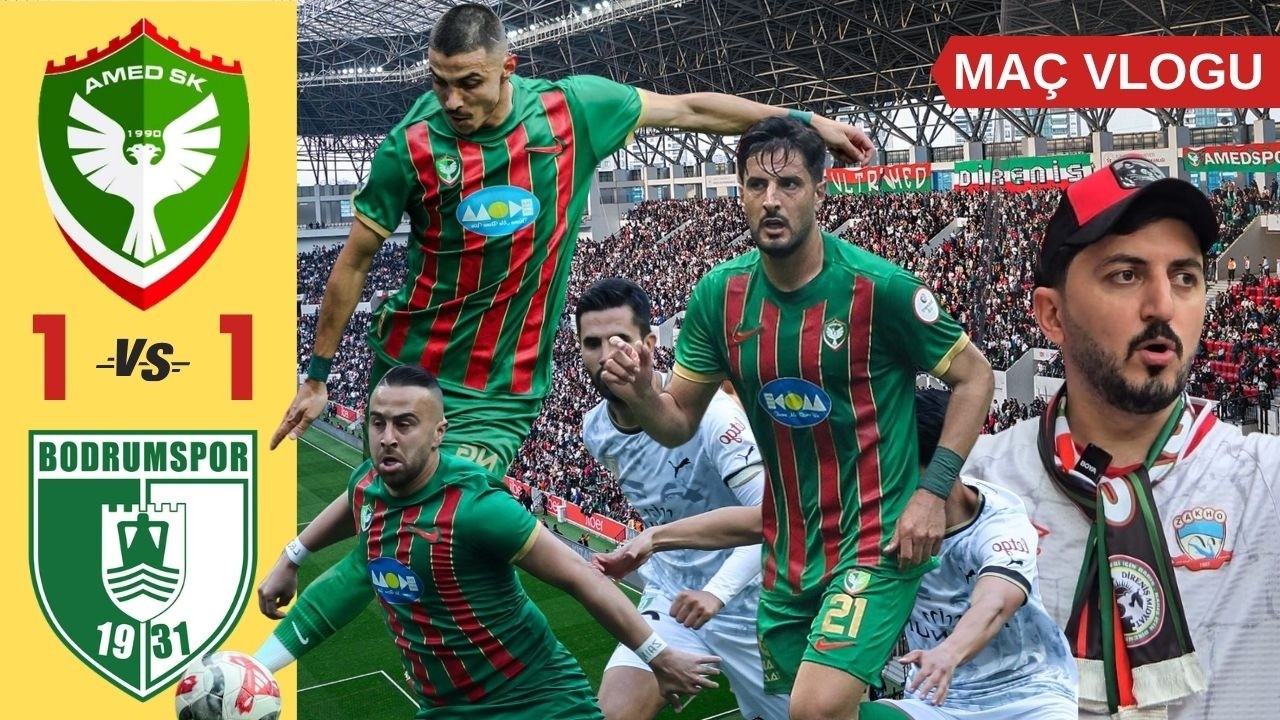 AMEDSPOR 1-1 BODRUM FK