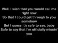 Tamia Officially Missing You Lyrics Video 