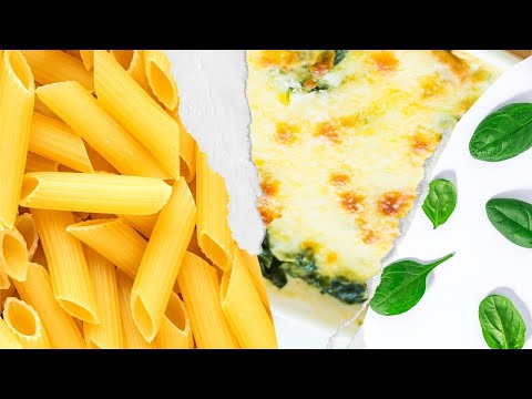 Nudelauflauf mit Spinat Rezept ohne vorkochen - schnelle Küche - vegetarische Rezepte selbstgemacht