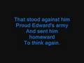 Flower of Scotland sing-along lyrics 