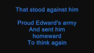 Flower of Scotland sing-along lyrics