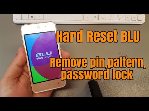 How to Hard Reset BLU Vivo 5 mini.Remove pin,pattern,password lock.