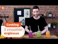 Les 3 smoothies originaux d'Alexandre au Juice Expert Magimix