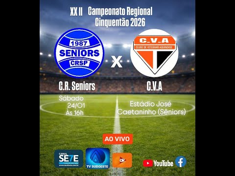 C.R. SÊNIORS  X  C.V. AQUINENSE - XXII Campeonato Regional Cinquentão Master 2026