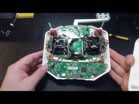 Taranis QX7 upgrades including the FrSky M7R Gimbal