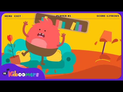 THE KIBOOMERS' Brain Break: Floor is Lava 2 Freeze Dance Songs