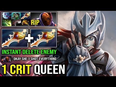 Even Late Game AM is Nothing Compare to this 2x Double Rapier Nullifier PA Crazy 1 Shot ALL DotA 2