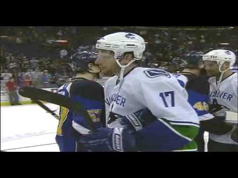 Burrows Scores OT Winner, Canucks Sweep Blues - Game 4 April 21 2009
