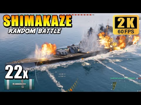Shimakaze - DD terror with 8km F3 torps