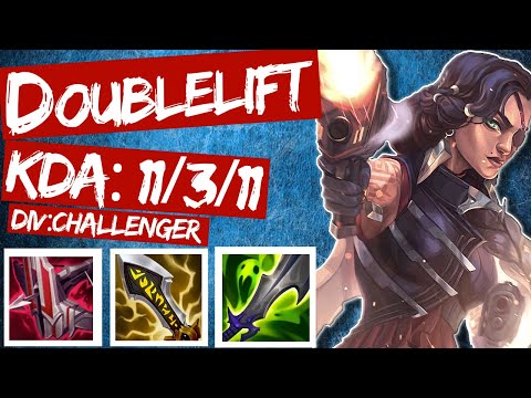Doublelift SAMIRA ADC s11 (KDA: 11/3/11): FULL GAME CHALLENGER REPLAY